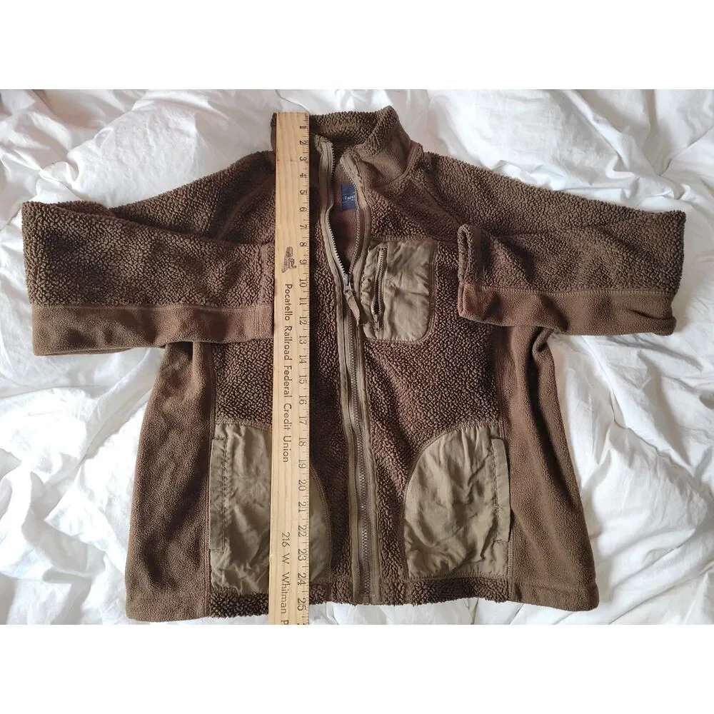 Polyester Fleece Zip up Jacket